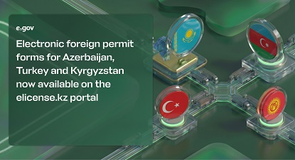 Kazakhstan, Azerbaijan, Turkey, Kyrgyzstan flags