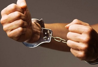 handcuffed hands